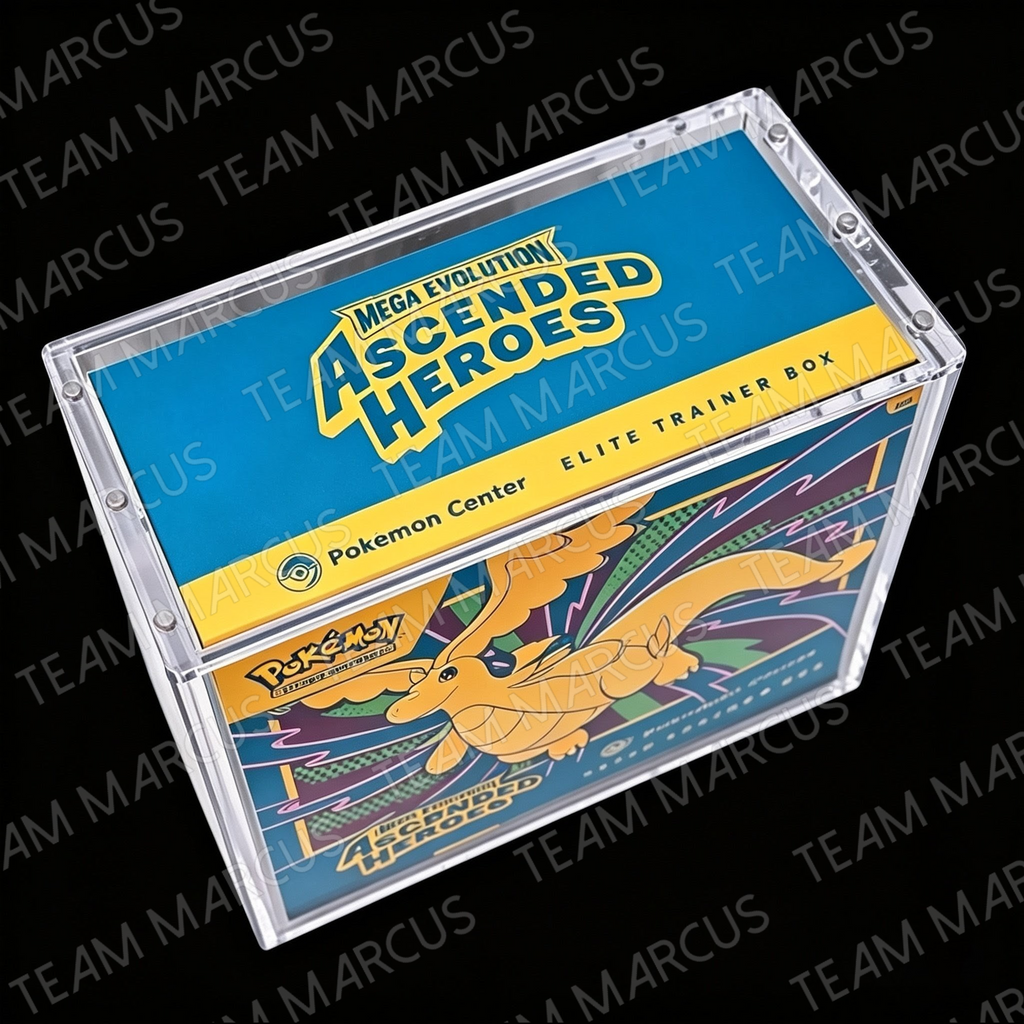 Pokémon TCG ETB Elite Trainer Box Acrylic Protector Display Case