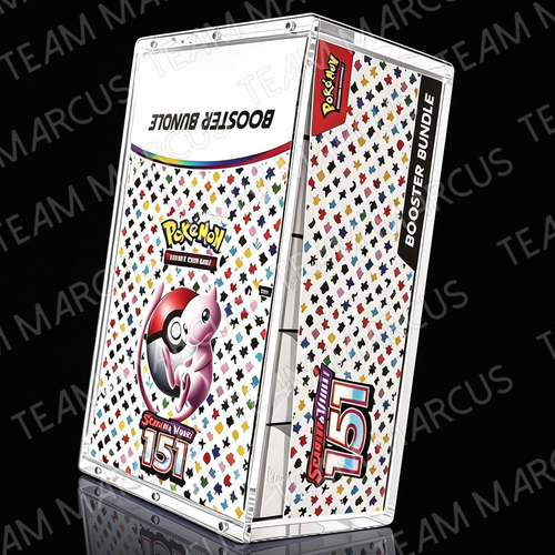 Pokémon TCG Booster Bundle Display Acrylic Protector Display Case