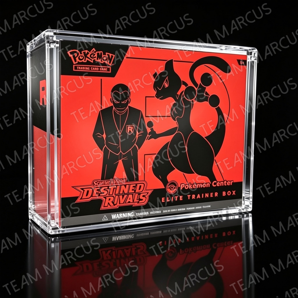 Pokémon TCG ETB Elite Trainer Box Acrylic Protector Display Case