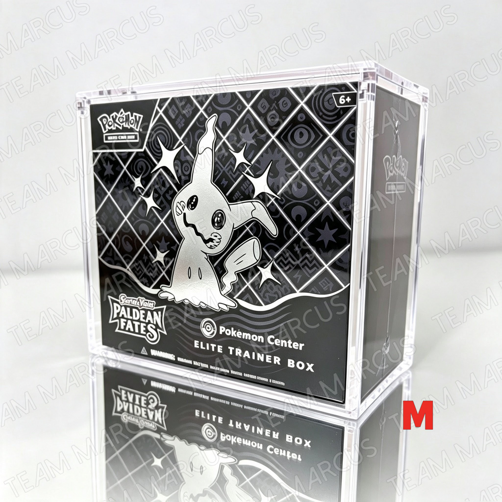 Pokémon TCG ETB Elite Trainer Box Acrylic Protector Display Case
