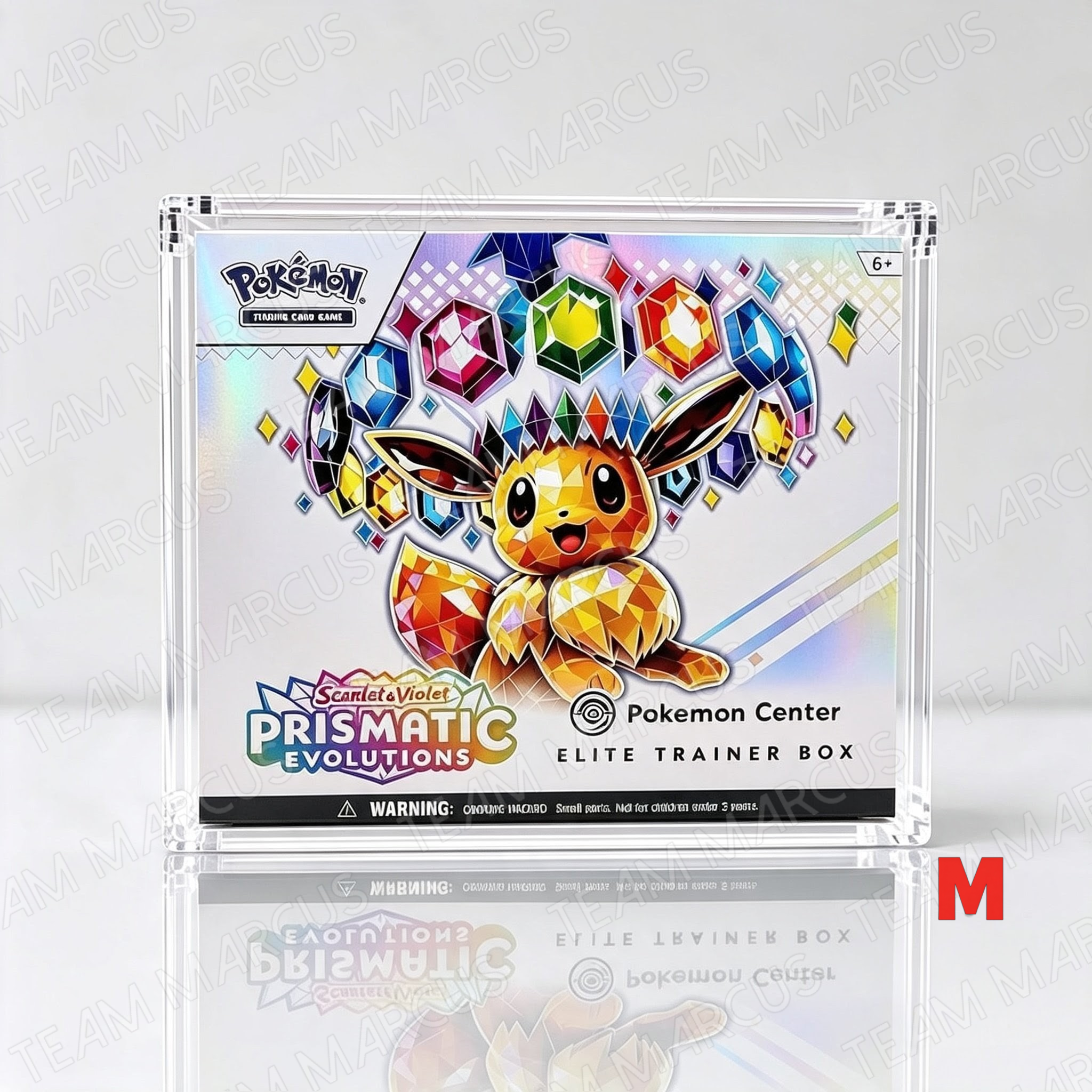 Pokémon TCG ETB Elite Trainer Box Acrylic Protector Display Case